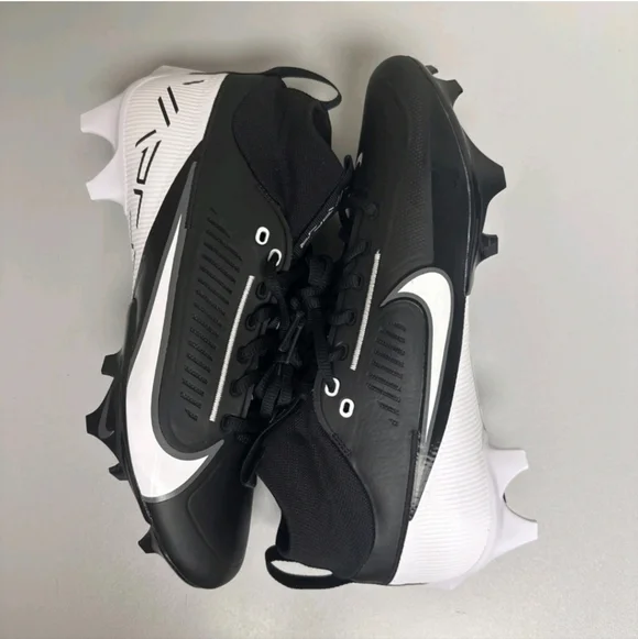 Size 16 Men's Nike Vapor Edge Pro 360 2 Football Cleats Black White DA5456-001 - Picture 4 of 5